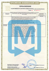 Приложение 3 сертификату соответствия № ЕАЭС RU C-RU.HA39.B.00162/21