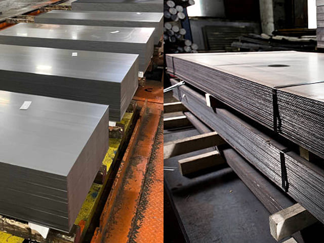 пример стальных листов